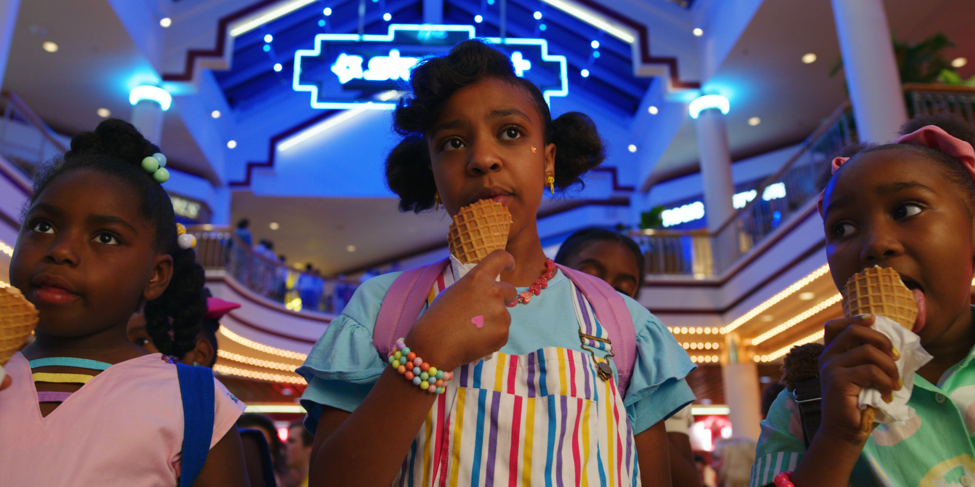 “You can’t spell ‘America’ without ‘Erica’” is the quote of Stranger Things 3.